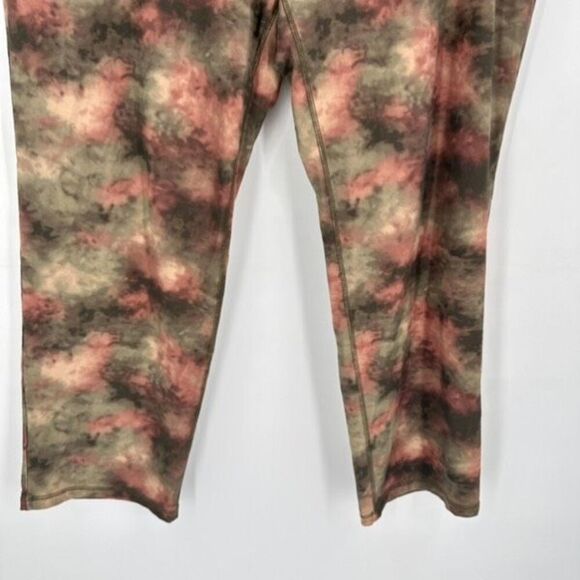 Lands' End Women's Tie Dye High-Rise Slim Flat Front Leggings Multicolor Size 1X - Picture 7 of 14